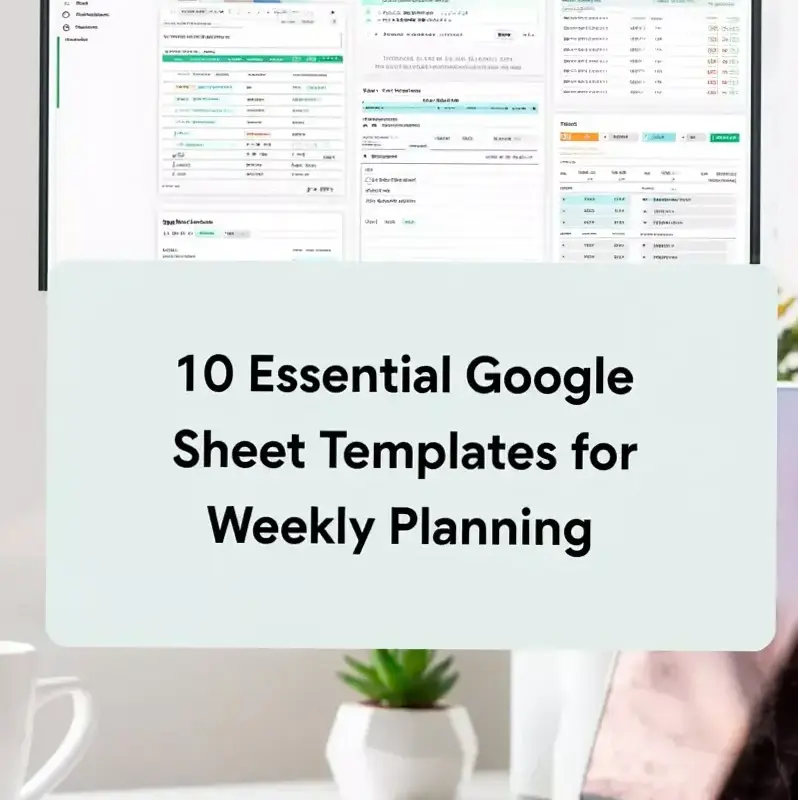 Effortless Weekly Planner Templates for Digital Design & Creativity — 🤍 🌿 romanticize your routine