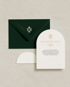 Elegant Green & Gold Brand Design for Event & Wedding Planners — 📌 📊 stay inspired all year long