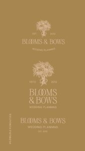 🥂 💌 Elegant Logo Suite for Events & Wedding Planners | romanticize your routine