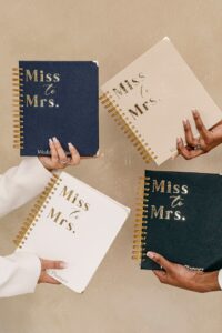 🤍 ☁️ Elegant Luxury Wedding Planner in Personalized Leather | secret to staying productive