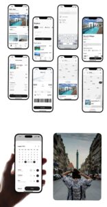 👰 🥂 Elegant Travel App UX/UI Design by Musa Musazada | secret to staying productive