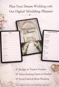 🖌️ 💎 Elegant Wedding Planner: Digital Book & Creative Assets | secret to staying productive