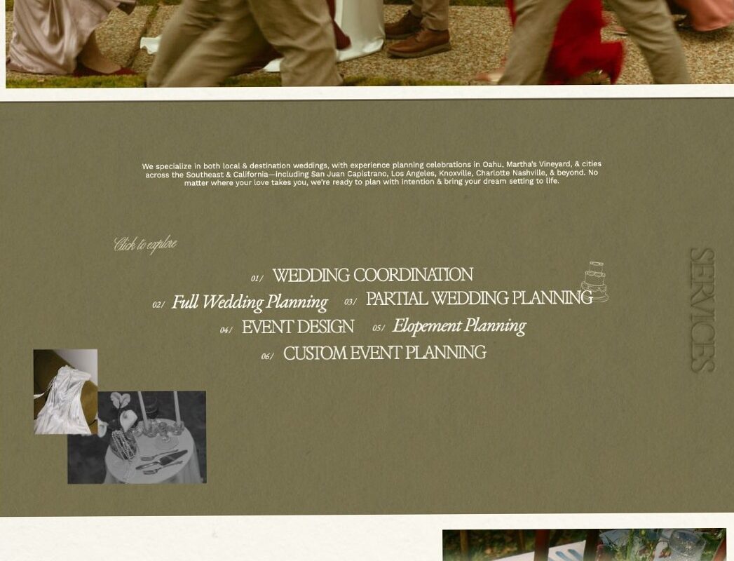 💍 🌸 Elegant Wedding Planner Page Design | KnightCo Events Showit Site by Howdy Studio | secret to staying productive