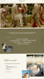 💍 🌸 Elegant Wedding Planner Page Design | KnightCo Events Showit Site by Howdy Studio | secret to staying productive