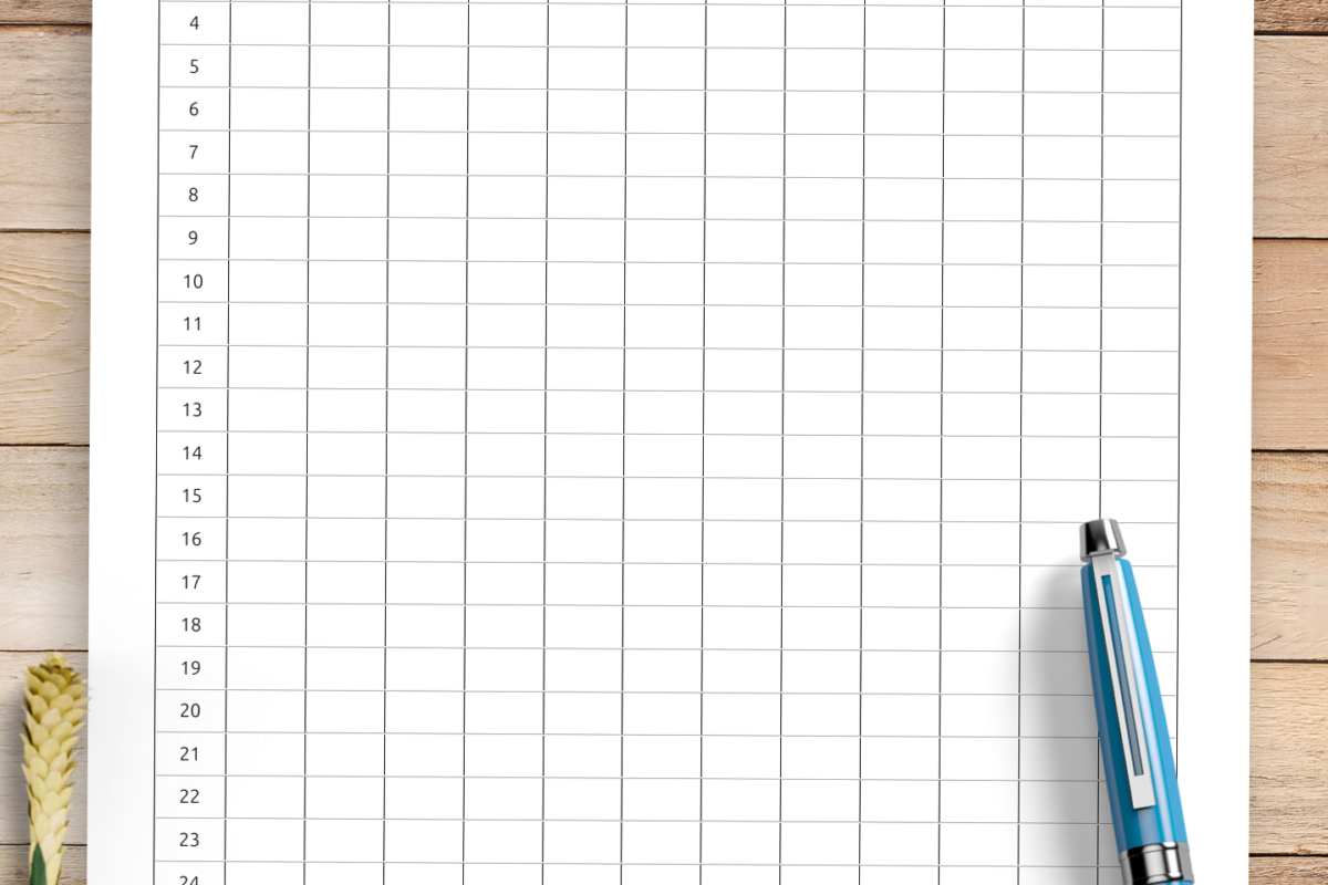 🤍 🕯️ Employee Attendance Tracker Template for Creative Teams | ultimate printable checklist