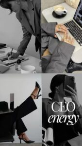 Empowered Girl Boss CEO Mood Board | Feminine Power Aesthetic Inspiration — 🍰 💌 dream life manifestation