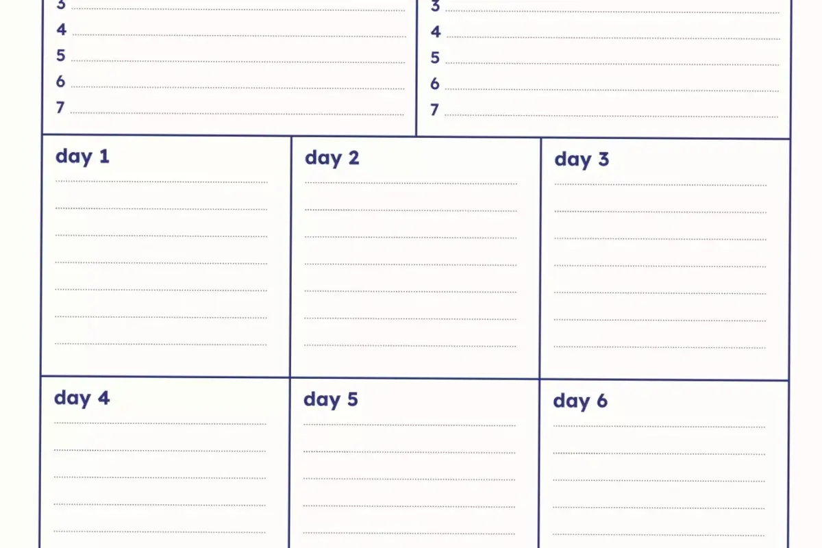 🖇️ 📝 essential planning guide: Custom Travel Itinerary Template | Free Google Docs Design