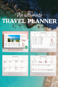 💎 🎨 essential planning guide: Effortless Travel Planning with Google Sheets Templates