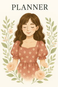 Floral Girl Planner Bundle — Creative Digital Design Assets — 📝 📌 romanticize your routine