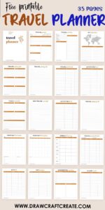 Free 35-Page Travel Itinerary Template Printable — 📅 🖇️ essential planning guide