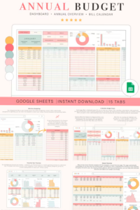💎 🌈 Free Budget & Productivity Templates for Creative Planners | dream life manifestation