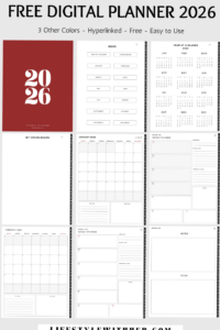 Free Digital Planner 2026 & Creative Templates — 🖇️ 📌 secret to staying productive