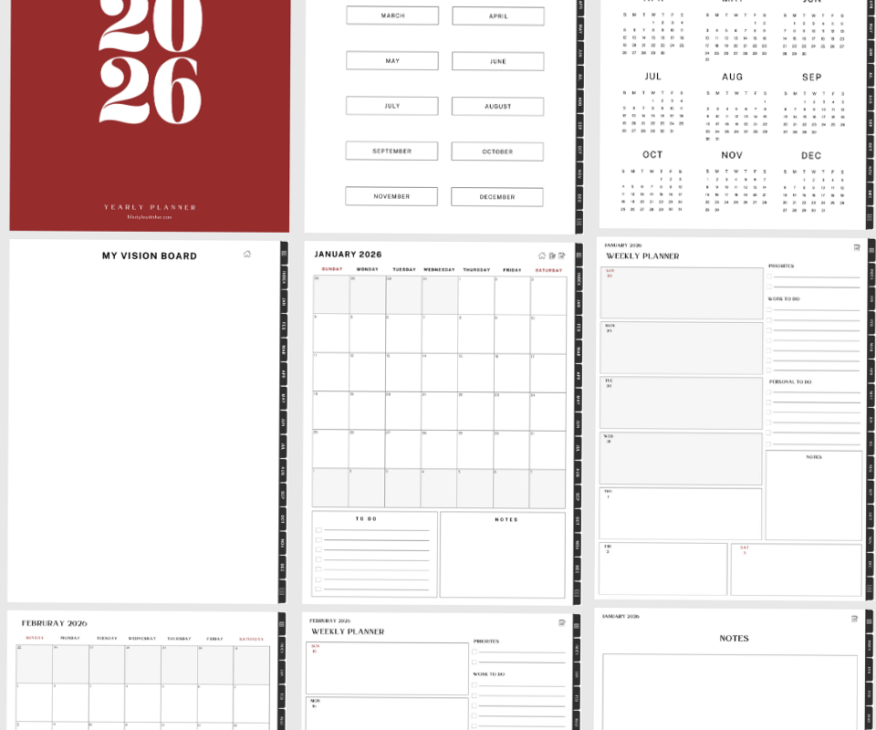 Free Digital Planner 2026 & Creative Templates — 🖇️ 📌 secret to staying productive