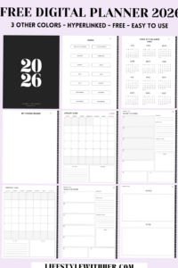 💌 🌸 Free Digital Planner 2026 Templates & Inspo | stay inspired all year long