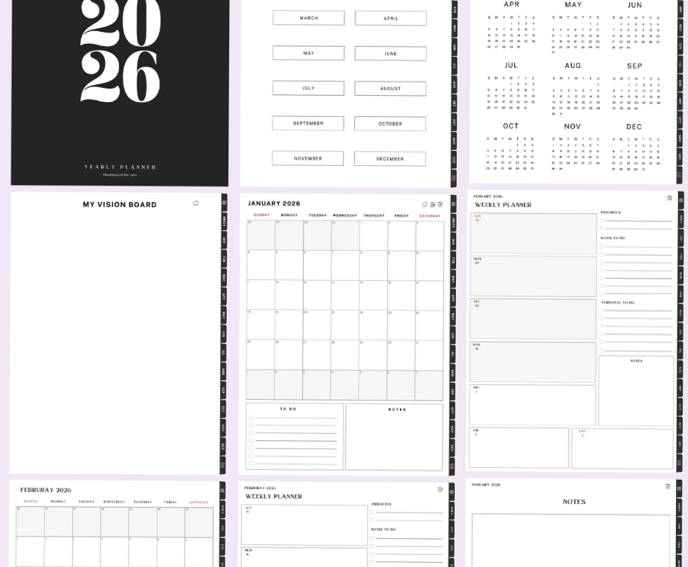 💌 🌸 Free Digital Planner 2026 Templates & Inspo | stay inspired all year long