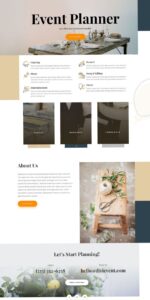 🌈 🌈 Free Event Planner Layout Pack for Divi | romanticize your routine