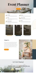 ☁️ 🌿 Free Event Planner Layout Pack for Divi | dream life manifestation