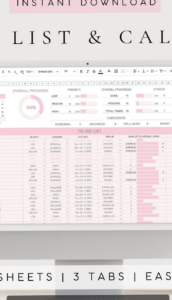 Free Google Sheets Planner & Budget Templates for Easy Organization — 💎 🖌️ stay inspired all year long