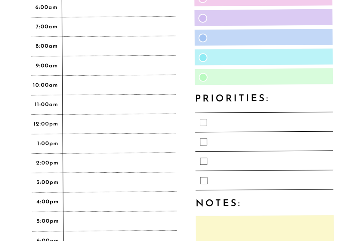 👰 🥂 Free Printable Daily Planner Pages for Your Routine & To-Do List | dream life manifestation