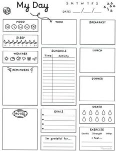 Free Printable Daily Planner PDF | 1816 — 🕯️ 🌿 stay inspired all year long