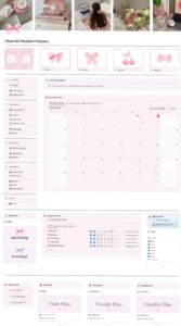 Free Student Planner Template Design — 🌿 ✨ romanticize your routine