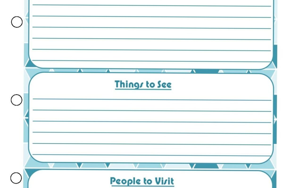 Free Vacation Planner Template for Digital Design & Creative Projects — 🥂 🌸 stay inspired all year long