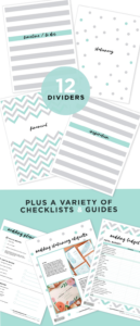 🖌️ 🖌️ Free Wedding Planning Binder Printables Download | secret to staying productive