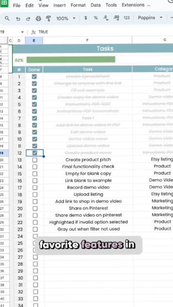 🎀 🌿 game-changing digital system: Daily/Weekly/Monthly Habit Tracker with Checkboxes
