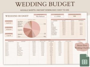 🌸 💍 game-changing digital system: Plan Your Dream Wedding with This Free Digital Spreadsheet