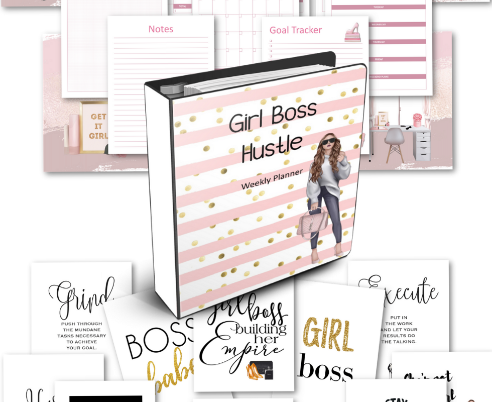 📁 📊 Girl Boss Planner — Limited Time Offer Thank You | stay inspired all year long