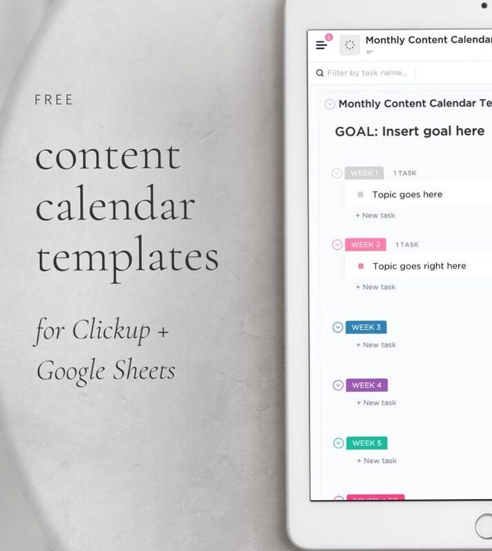 📍 🪄 Google Sheets Calendar Templates for Digital Design & Planners | dream life manifestation