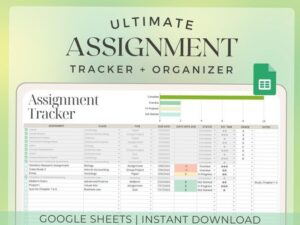 🖇️ 📌 Google Sheets Student Planning Templates | dream life manifestation