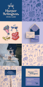 Harper Arlington | Wedding Brand & Design Identity — 🍰 🌸 romanticize your routine