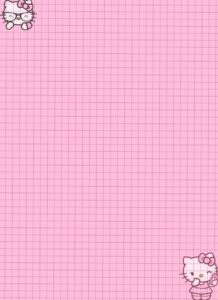 Hello Kitty 1/4 Graph Paper for Creative Designs — 👰 💌 dream life manifestation