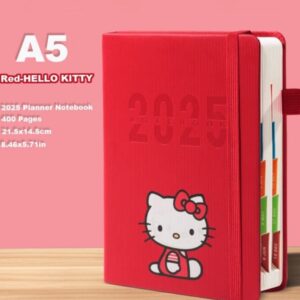 Hello Kitty 2025 Planner — Pink/Red OS Size — 🌸 🥂 dream life manifestation