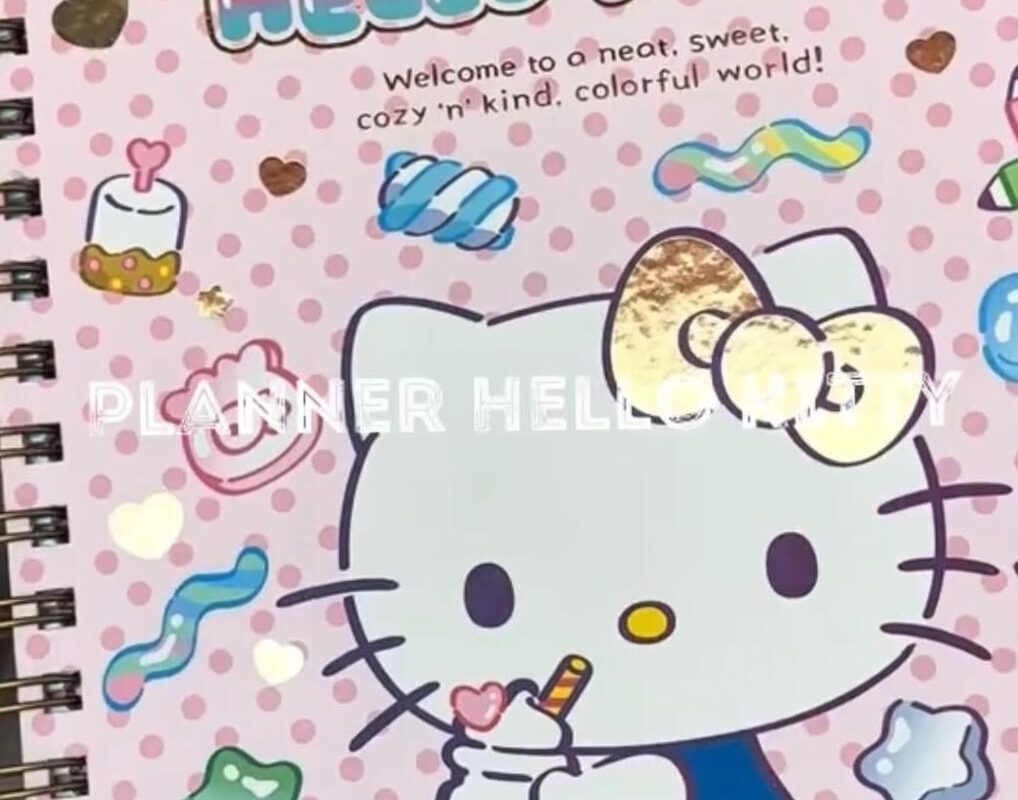 📌 📊 Hello Kitty Agenda Planner | Digital Design & Creative Assets | secret to staying productive