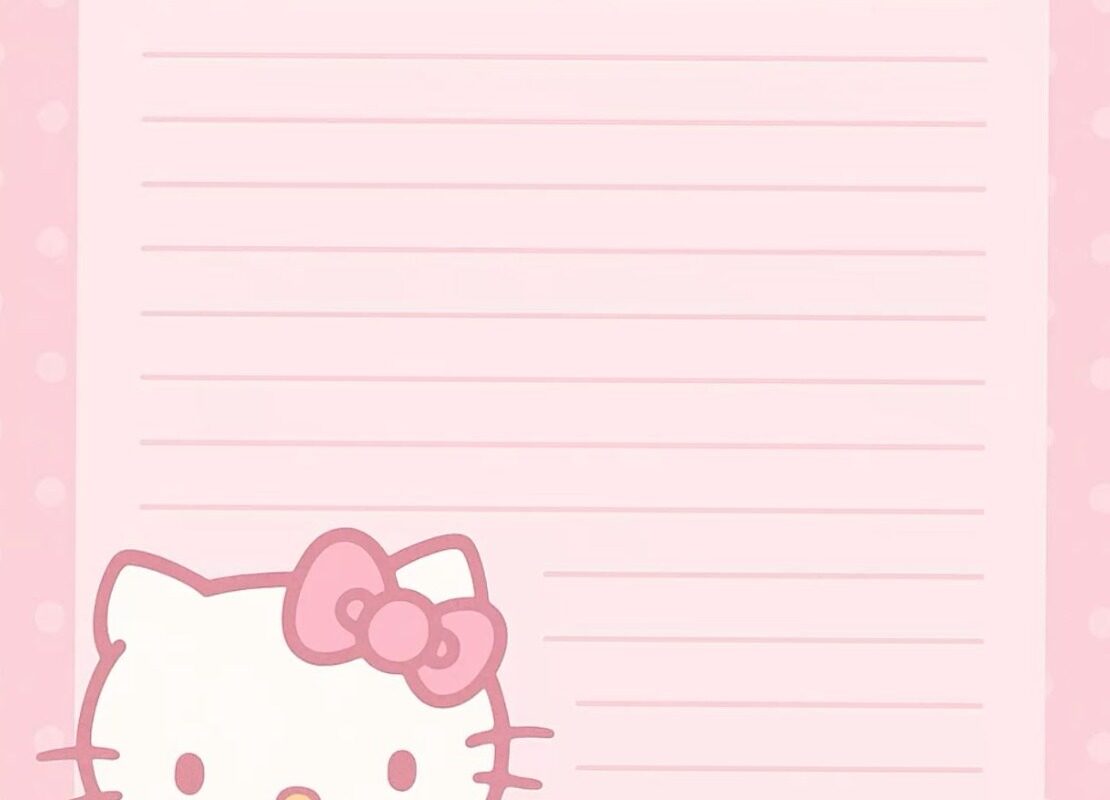 Hello Kitty Card Design for Planners & Digital Projects — ✨ 🌿 stay inspired all year long