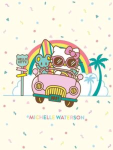 Hello Kitty Cruisin Notebook | Erin Condren Design — 🖇️ 📝 secret to staying productive