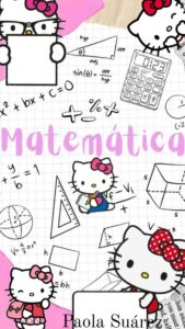 hello Kitty matemáticas: diseño digital para planificadores creativos — 🖇️ 📅 secret to staying productive