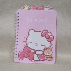 💎 🌈 Hello Kitty Pink Tab Journal | Office Planner | Sanrio | Size OS | stay inspired all year long