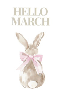 🪄 🌈 Hello March! Digital Design Inspiration & Planner Assets | romanticize your routine