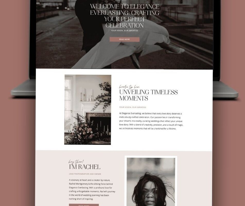 High-Converting Website | Strategic Template for Wedding Planners — 🌿 🤍 stay inspired all year long