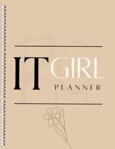 🖌️ 🪄 It Girl Digital Planner | Monthly & Daily iPad Layouts for Goodnotes — Etsy | secret to staying productive