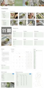 It Girl Notion Planner | Digital Design & Creative Assets — 📌 📁 only tool for life admin