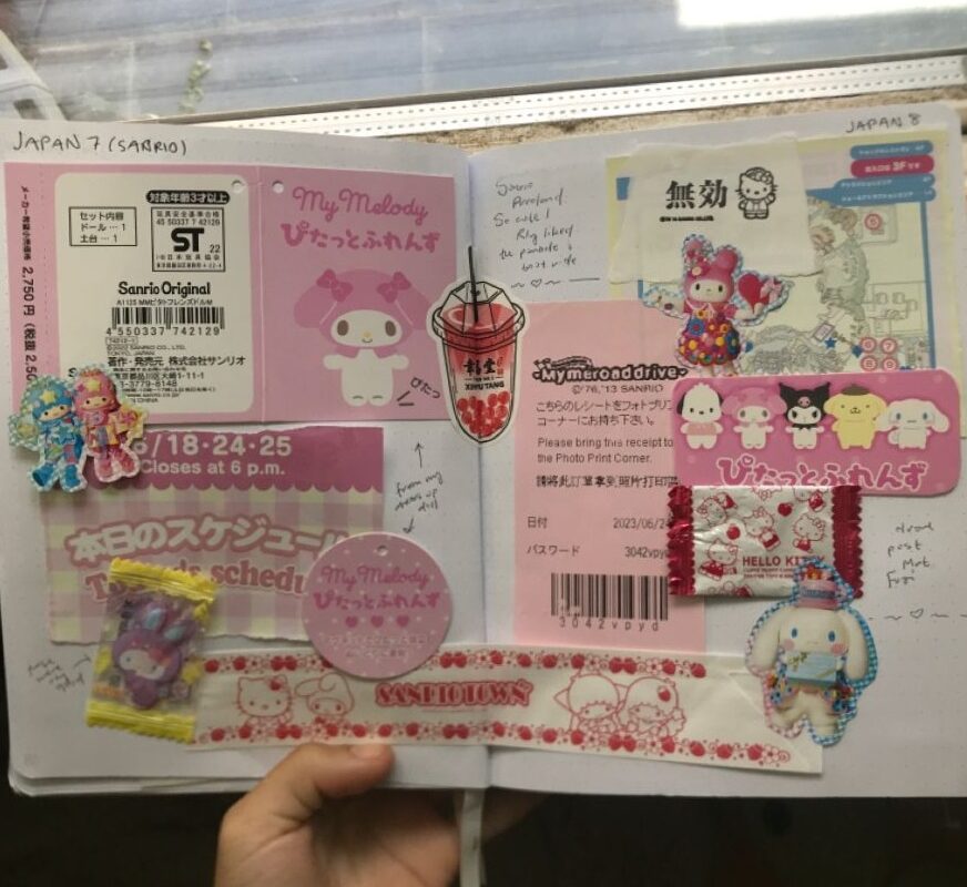 junk journal from sanrioland — 📊 📁 secret to staying productive