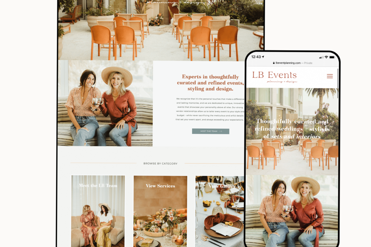 LB Events Showit Design for Wedding & Event Planners — 💎 📍 secret to staying productive