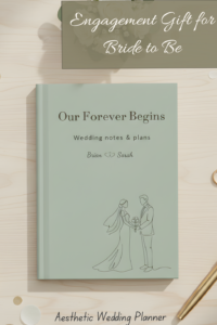 📝 📅 Luxury Engagement Gift for Bride to Be | Aesthetic Wedding Planner | dream life manifestation