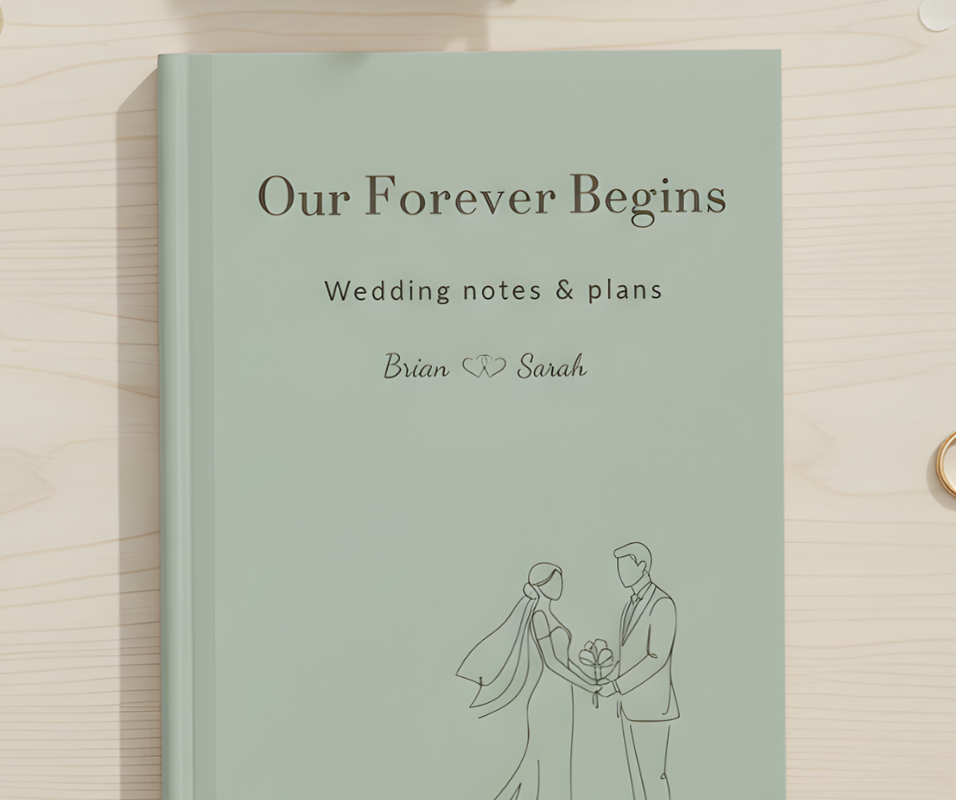 📝 📅 Luxury Engagement Gift for Bride to Be | Aesthetic Wedding Planner | dream life manifestation