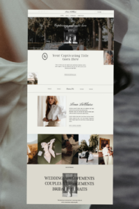 Luxury Minimal Web Design for Wedding Photographers — 📊 📅 dream life manifestation