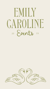 🌿 🤍 Luxury Wedding Brand Design by Emily Caroline Events | secret to staying productive